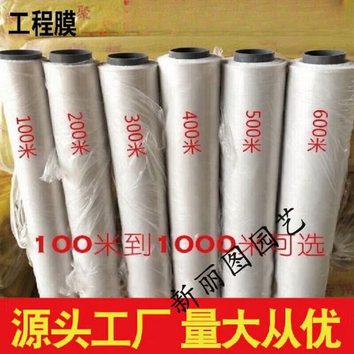 一米宽农用地膜全解析 从种菜除草到工程养护的多用途薄膜